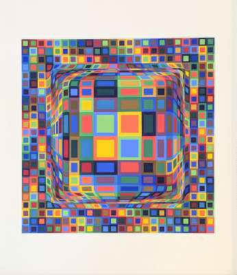 Koska MC (Siebdruck) - Victor  VASARELY