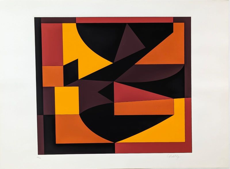 Harpis (Sérigraphie) - Victor  VASARELY