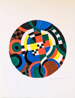 Euterpe (Lithographie) - Sonia DELAUNAY