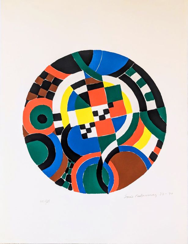 Euterpe (Lithograph) - Sonia DELAUNAY