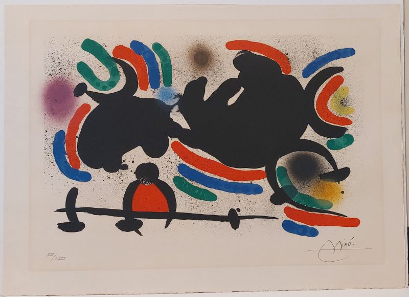 Miro Lithographe I (Lithographie) - Joan  MIRO