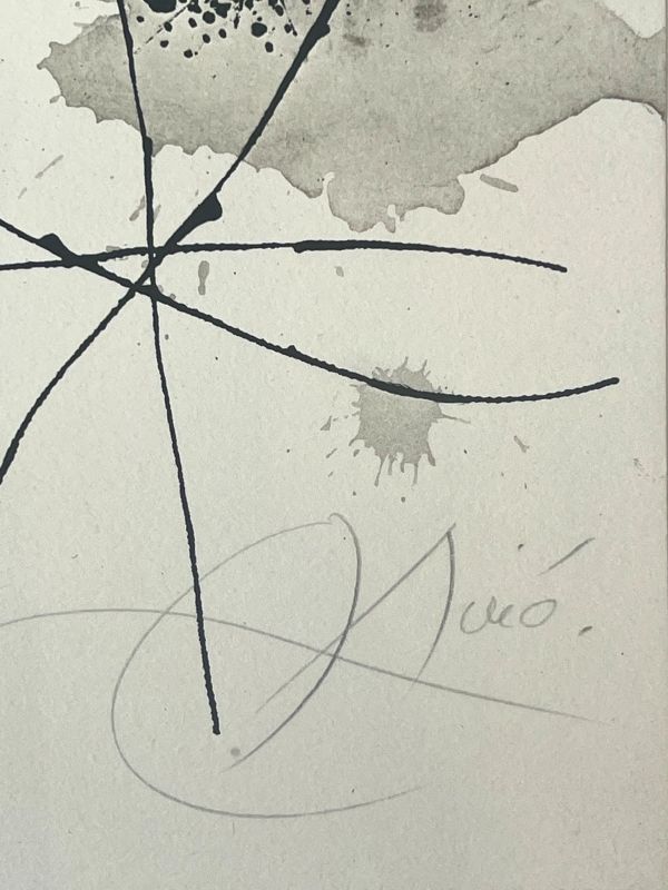 Montroig 4 (Lithographie) - Joan  MIRO