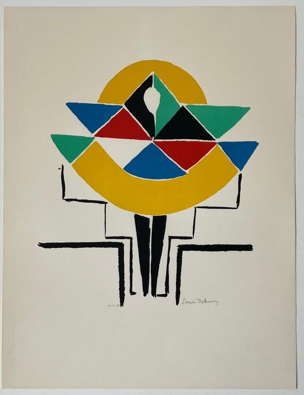 Carnaval (Litografía) - Sonia DELAUNAY