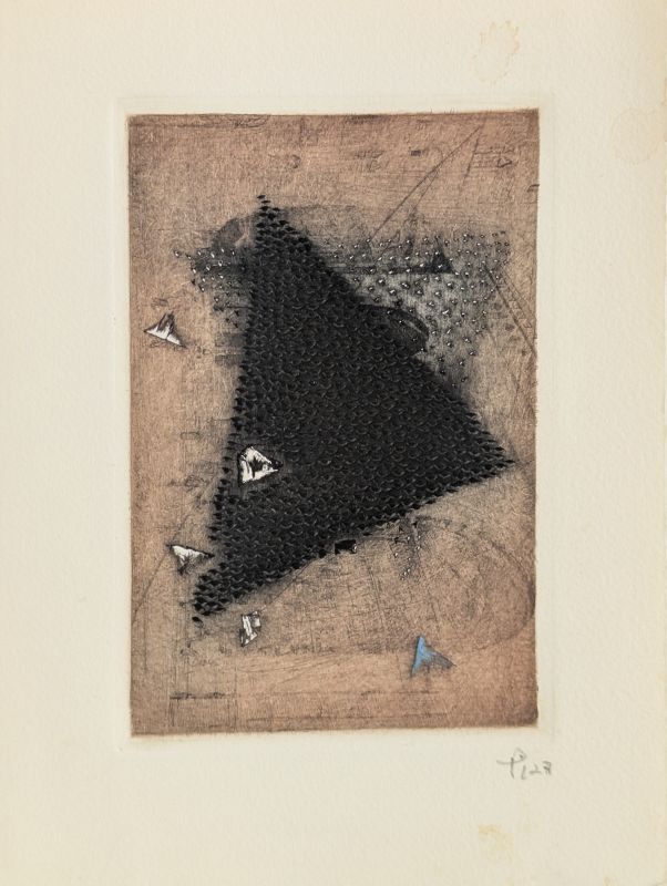 Carte de Voeux - Galerie Michel (Paris) (Gravure) - Arthur Luiz  PIZA