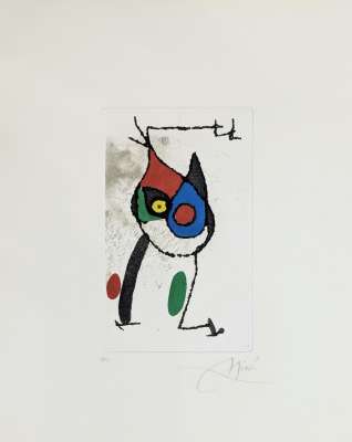 Les Magies (Eau-forte et aquatinte) - Joan  MIRO