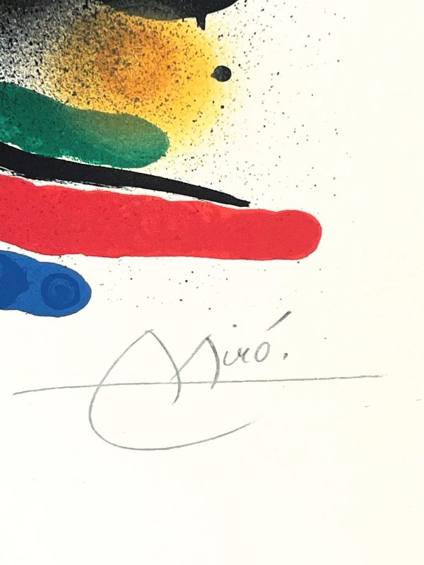 Miro Lithographe I (Lithographie) - Joan  MIRO