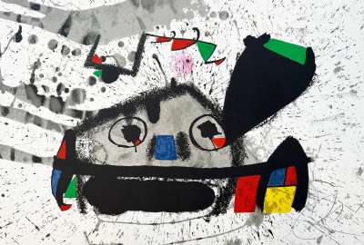 Barcelona II (Lithographie) - Joan  MIRO