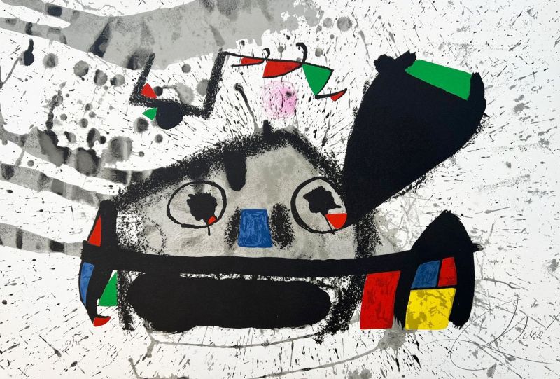 Barcelona II (Farblithographie) - Joan  MIRO