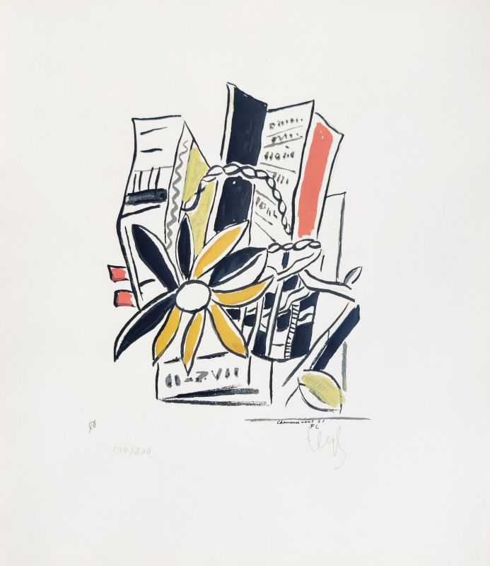 Chevreuse (Silksreen) - Fernand LEGER