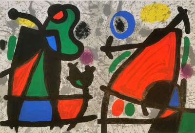 Sculptures (Farblithographie) - Joan  MIRO