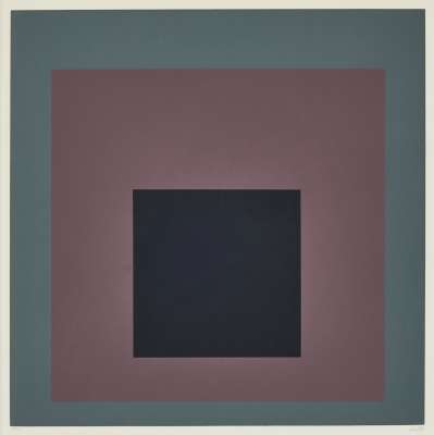 Hommage au Carré (Serigrafía) - Josef ALBERS