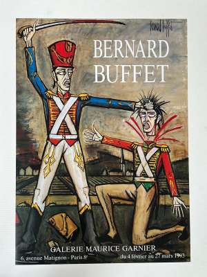 Affiche de la Galerie Maurice Garnier (Poster) - Bernard BUFFET