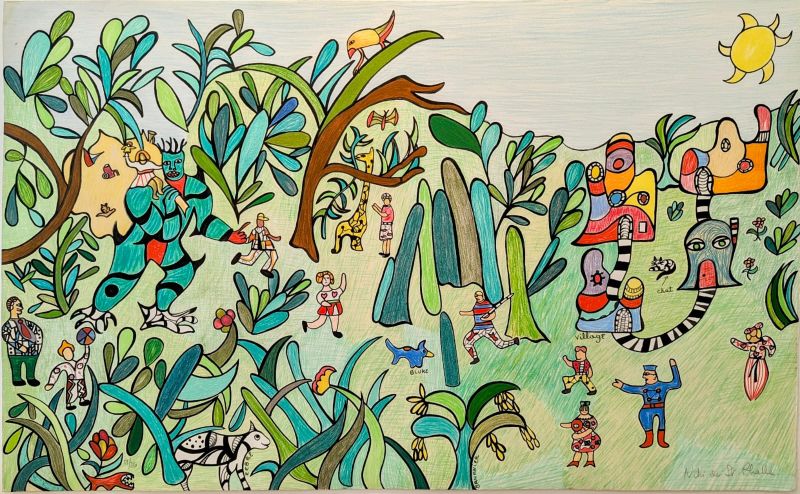 Jungle I (Lithographie) - Niki DE SAINT PHALLE