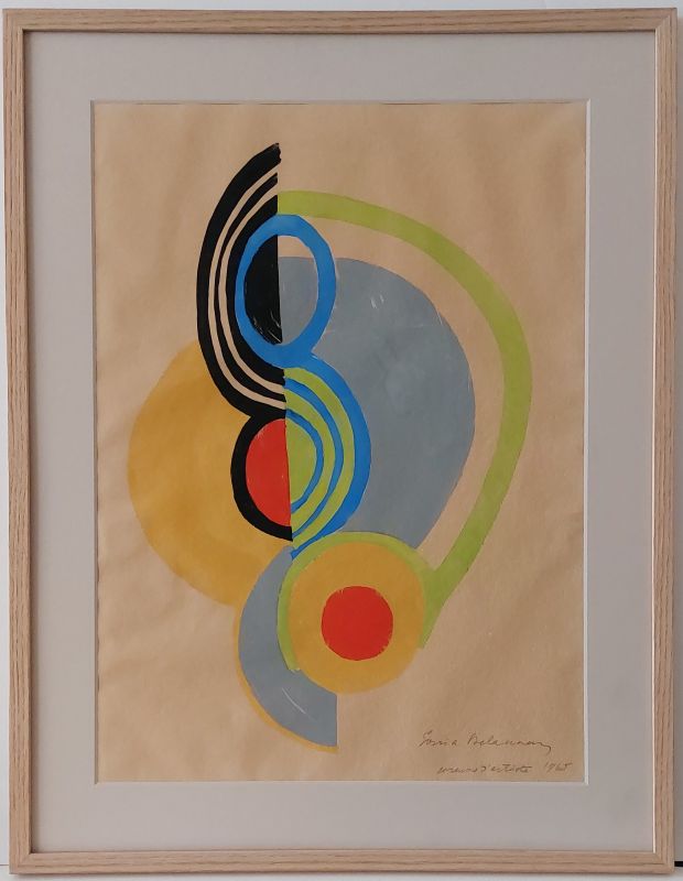 Rythmes - Couleurs (Schablone) - Sonia DELAUNAY